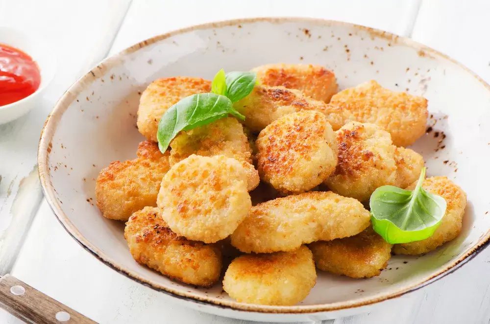 Nuggets de frango assados