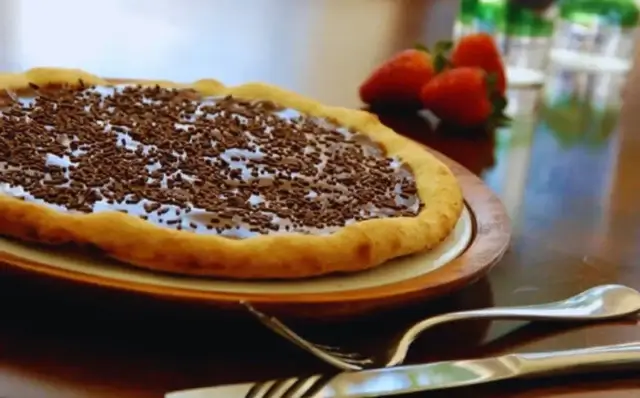 Pizza de brigadeiro-Receitas