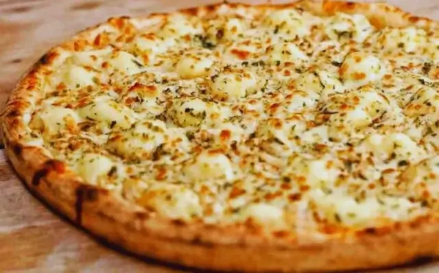 Pizza frango com catupiry-Receitas