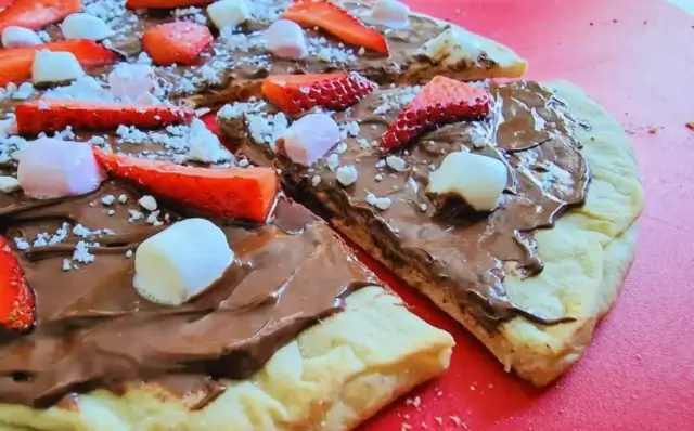 Pizza nutella-Receitas