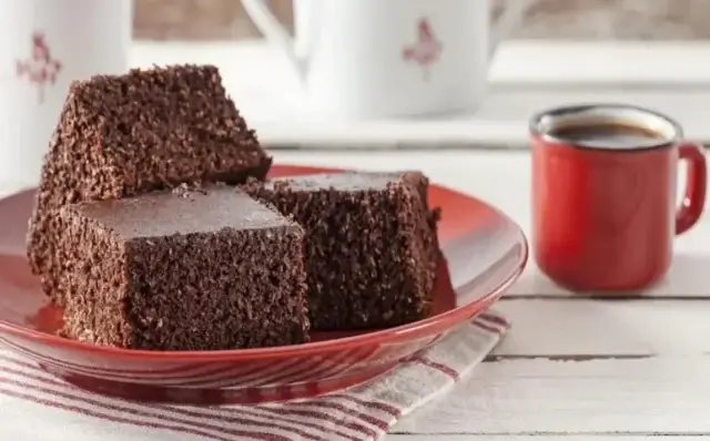 Bolo de chocolate com aveia-Receitas