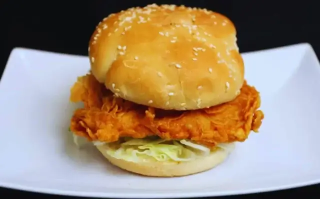 Hambúrguer de frango-Receitas