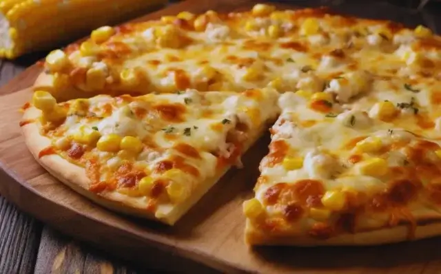 Pizza de milho-Receitas