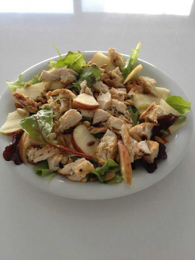 Salada de Frango com Maçã