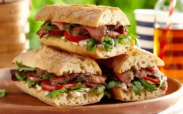 Sandes de lombo-Receitas