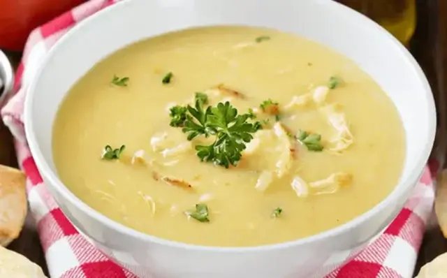 Sopa de queijo cremoso-Receitas