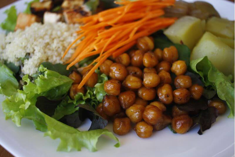 Aumente a consumo de frutas e legumes