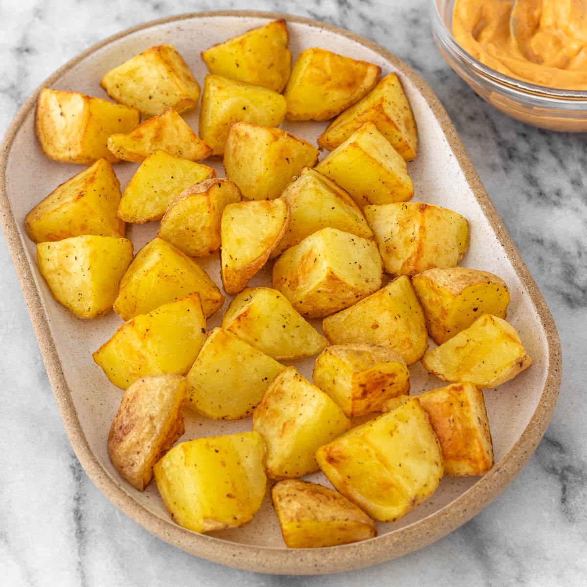 Batatas assadas ou na air fryer