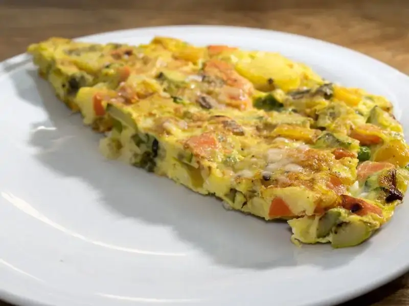 Omelete de legumes