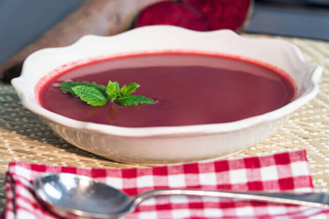 Sopa de beterraba