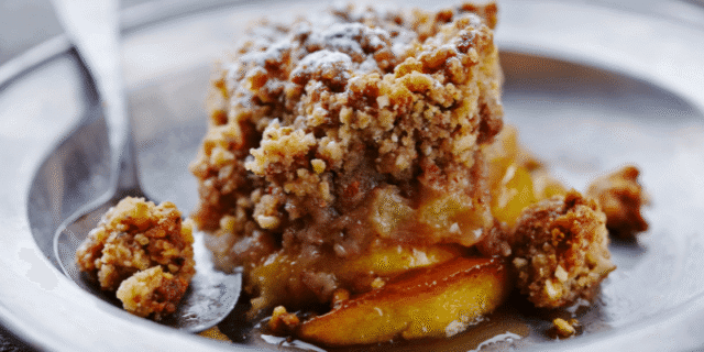 Crumble de maçã