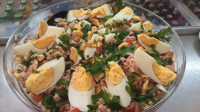 Feijão frade com atum
