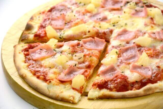 Pizza hawaiana
