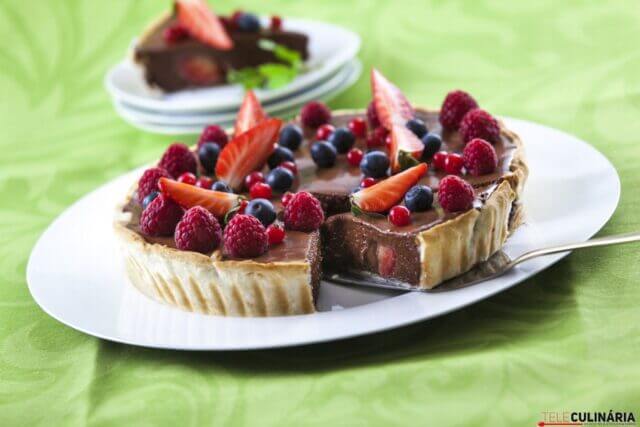 Tarte de frutos silvestres