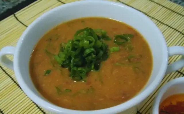Sopa de feijão com couve-Receitas