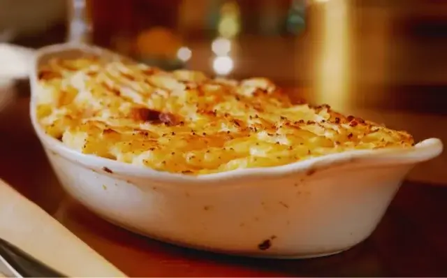 Empadão de peru com puré de batata-doce-Receitas