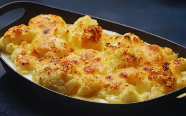 Gratinado de couve-flor-Receitas